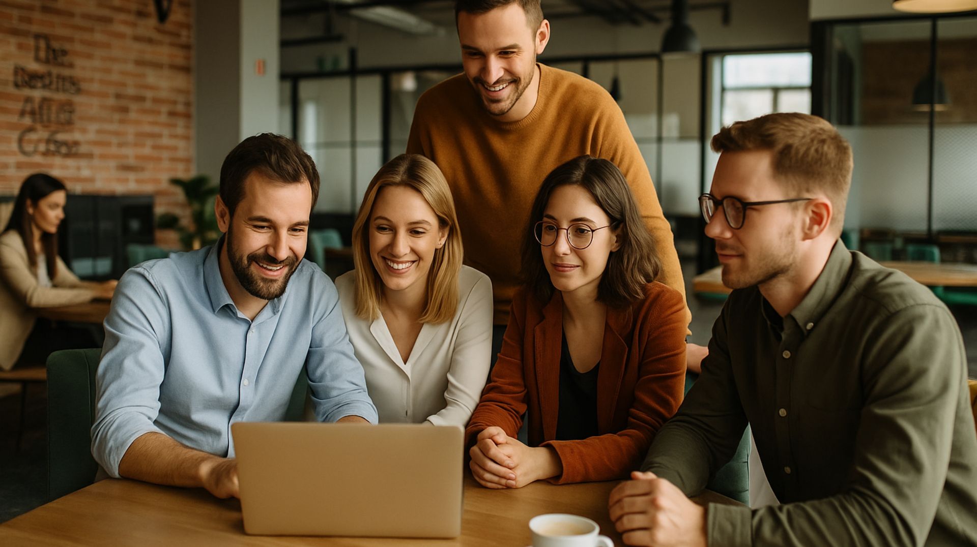 Nowoczesne wnętrze biura Netfly w Krakowie